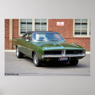 Poster Chargeur Dodge 1969