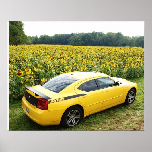 Poster Chargeur Dodge 2006 Banane Top R/T (Devant)