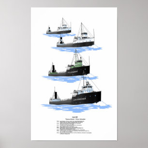 Poster Chariot des Grands Lacs Cletus Schneider
