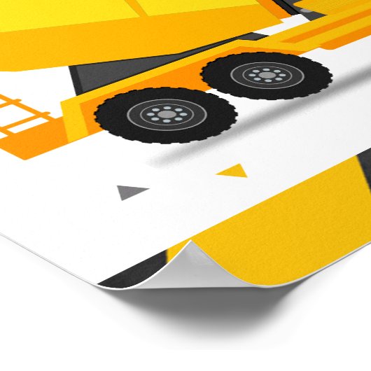 Poster Chariots de construction Poste d'alimentation Anni (Coin)