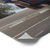 Poster Chariots de téléphérique sur Hyde Street à San (Coin)