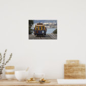 Poster Chariots de téléphérique sur Hyde Street à San (Cuisine)