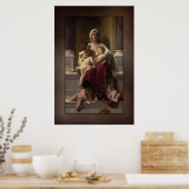 Poster Charité par William Adolphe Bouguereau (Cuisine)