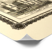 Poster Chariton, IA Carte panoramique - 1875 (Coin)