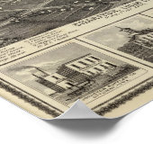 Poster Chariton, Iowa commerces en Davenport (Coin)