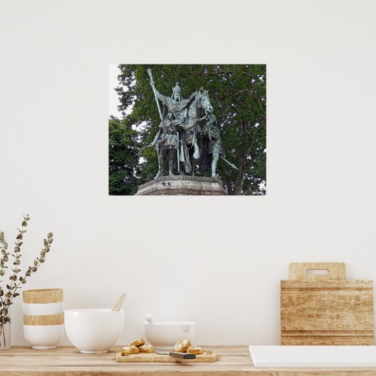 Poster Charlemagne (Cuisine)
