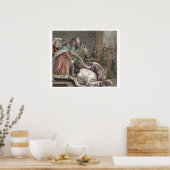 Poster Charlemagne (742-814) Receives the ambassadors fro (Cuisine)