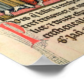 Poster Charlemagne envoyant Ganelon (Coin)