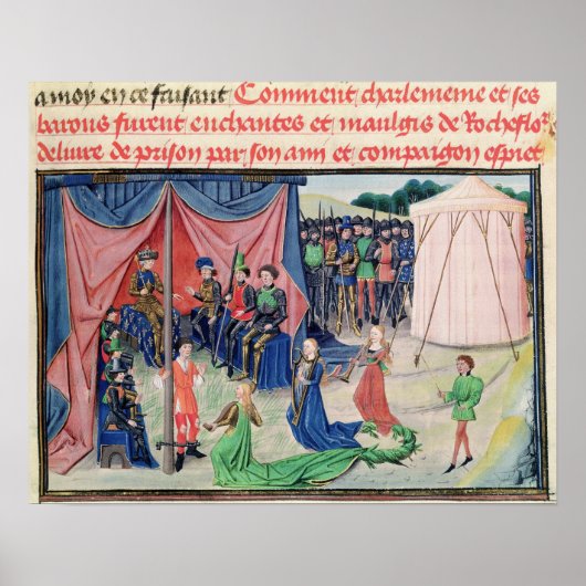 Poster Charlemagne et ses barons enchantés (Devant)