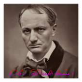 Poster Charles Baudelaire (Devant)