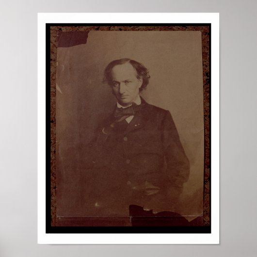 Poster Charles Baudelaire (1820-1867), poète français, po (Devant)