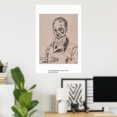 Poster Charles Baudelaire (1821-1867) (Bureau à domicile)