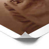 Poster Charles Baudelaire (1821-67), poète français, port (Coin)