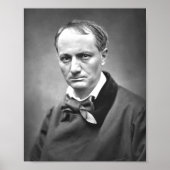 Poster Charles Baudelaire Portrait (Devant)