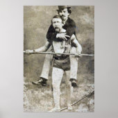 Poster Charles Blondin - Acrobat (Devant)