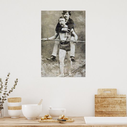 Poster Charles Blondin - Acrobat (Cuisine)