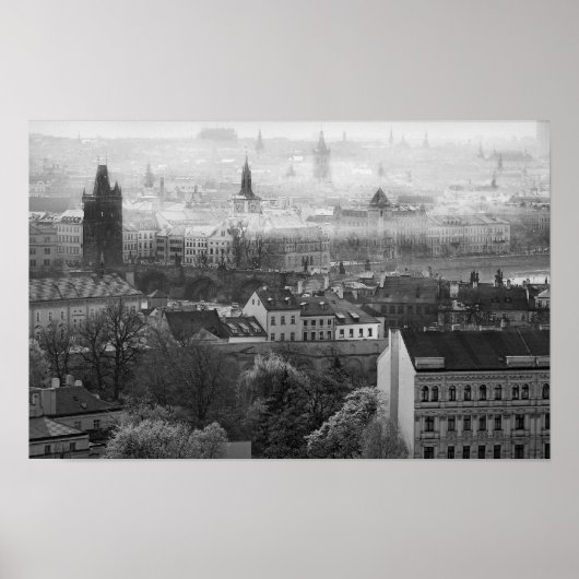 Poster Charles Brigde, Prague (Devant)