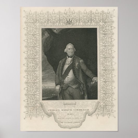 Poster Charles Cornwallis (Devant)