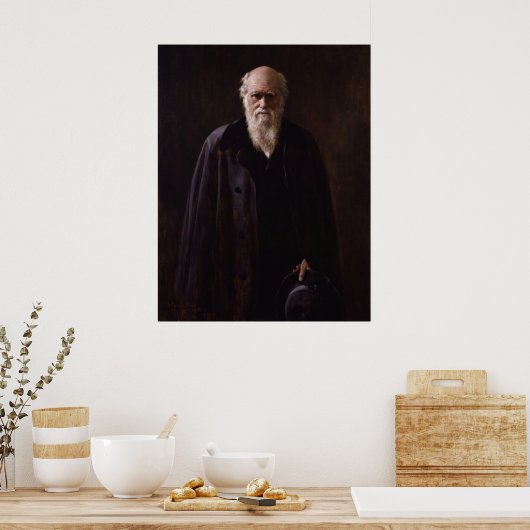 Poster Charles Darwin (Cuisine)