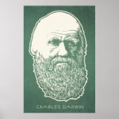 Poster Charles Darwin (Devant)