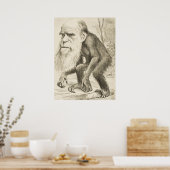 Poster Charles Darwin (Cuisine)
