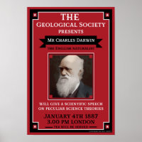 Charles Darwin Repro Retro Vintage