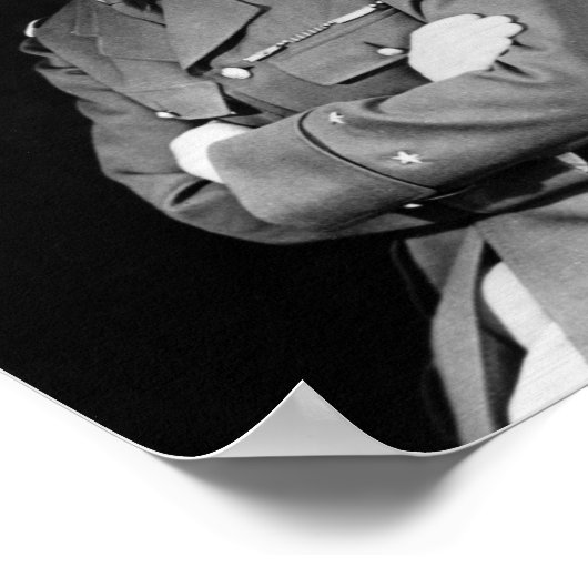 Poster Charles De Gaulle (Coin)