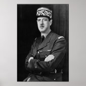 Poster Charles de Gaulle (Devant)