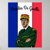 Poster Charles de Gaulle (Devant)