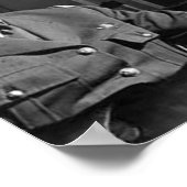 Poster Charles De Gaulle Portrait (Coin)