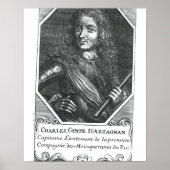 Poster Charles de Montesquiou Comte d'Artagnan (Devant)