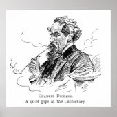 Poster Charles Dickens. Une conduite tranquille au Canteb (Devant)