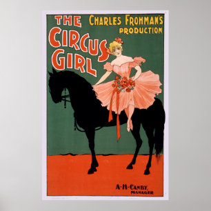 Poster Charles Frohman's Production, The Circus Girl 3