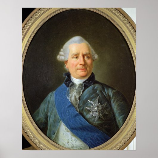 Poster Charles Gravier Comte de Vergennes (Devant)