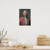 Poster Charles Gravier Comte de Vergennes, 1771-74 (Cuisine)