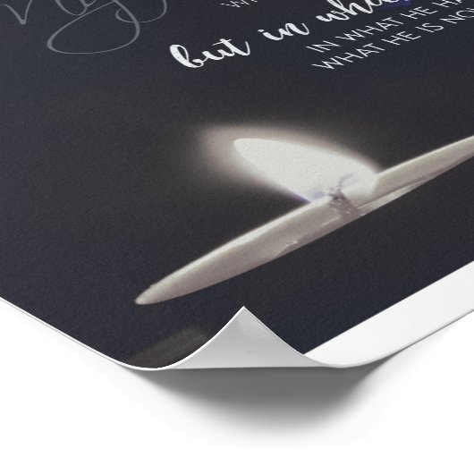 Poster Charles H. Spurgeon - dans le Christ seul (Coin)