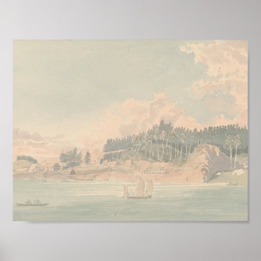 Poster Charles Hamilton Smith - Friendly Cove (Devant)