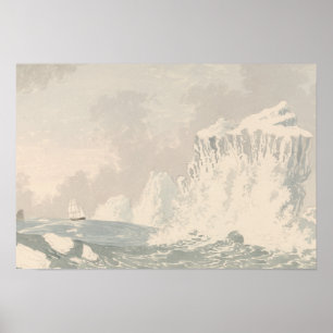 Poster Charles Hamilton Smith - Situation de S.M.S. Hecla