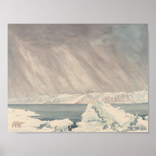 Poster Charles Hamilton Smith - Spitzberg, cap (Devant)