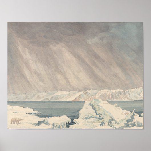 Poster Charles Hamilton Smith - Spitzberg, direction (Devant)