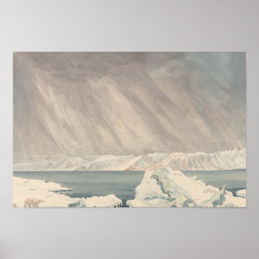 Poster Charles Hamilton Smith - Spitzbergen, (Devant)