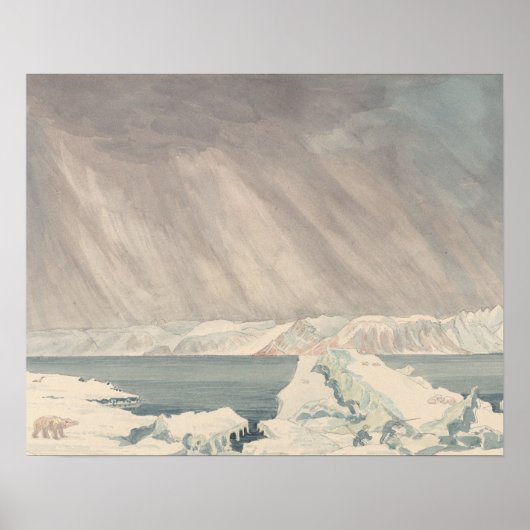 Poster Charles Hamilton Smith - Spitzbergen, (Devant)
