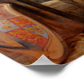 Poster Charles I à cheval par Van Dyck (Coin)