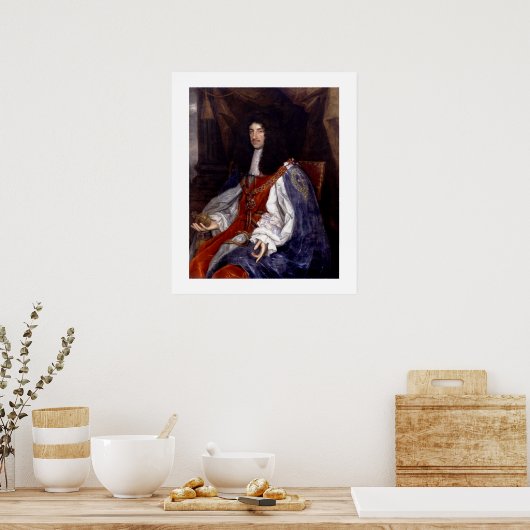 Poster Charles II of Great Britain and Ireland (Cuisine)