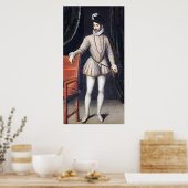 Poster Charles IX Roi de France (Cuisine)