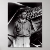 POSTER CHARLES LINDBERGH 1927 (Devant)