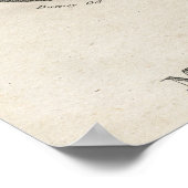 Poster Charles Louis de Secondat, Baron de Montesquieu (Coin)