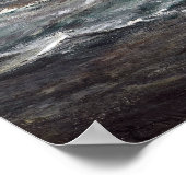 Poster Charles Napier Hemy avec vent et marée (Coin)