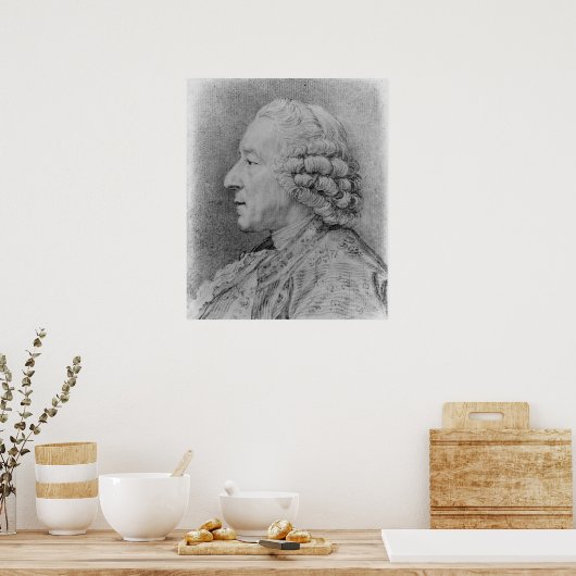 Poster Charles-Nicolas Cochin, 1767 (Cuisine)