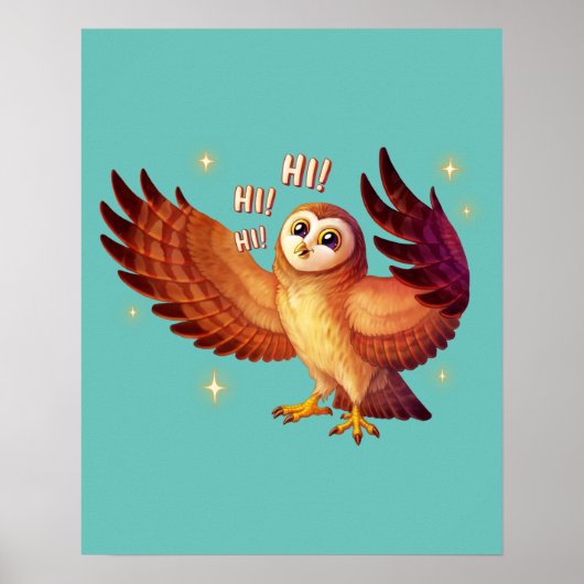 Poster Charles Print (Devant)